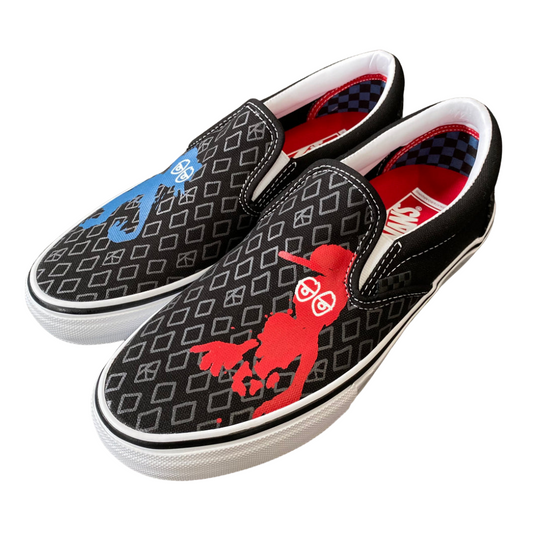 Vans x Krooked Skate Slip-On - Natas