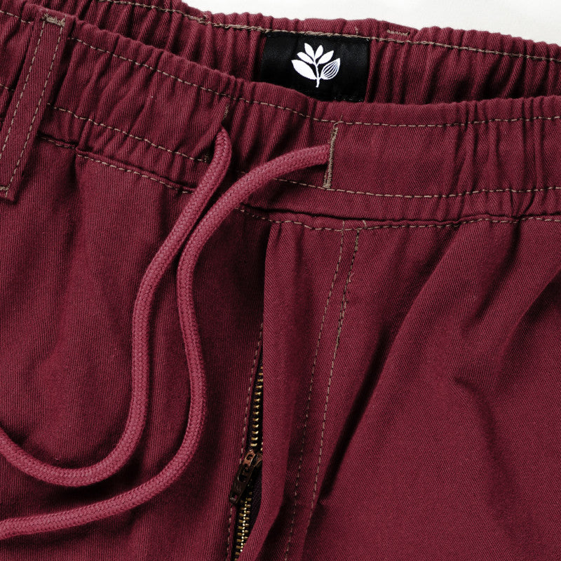 Magenta Skateboards Loose Pants 2 Tone - Burgundy