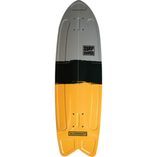 Aluminati 8.25" Surf Series Skateboard Deck - 28" Length - Cruiser Board