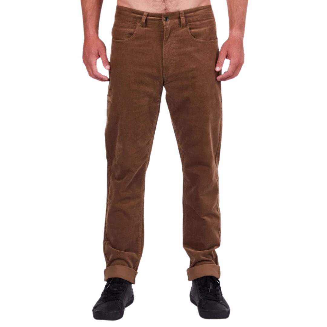 Salty Crew Finback Corduroy Pants - Earth (Brown)