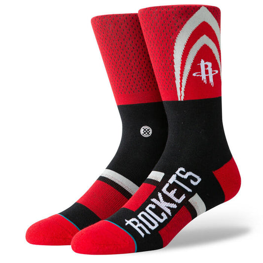 Stance Socks Men's Houston Rockets Shortcut Socks - Red