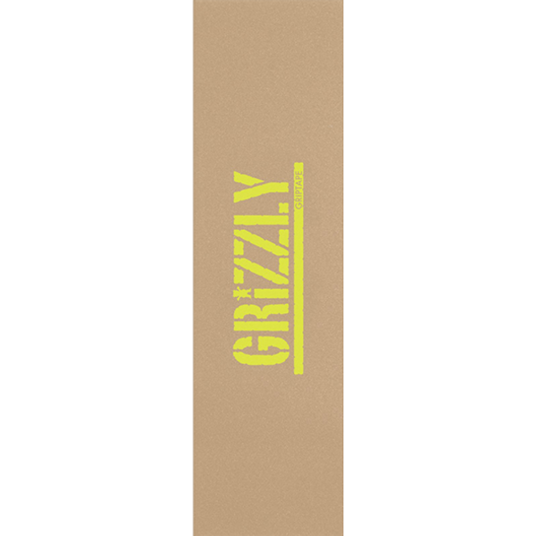 Grizzly Grip Stamp Griptape - Sand