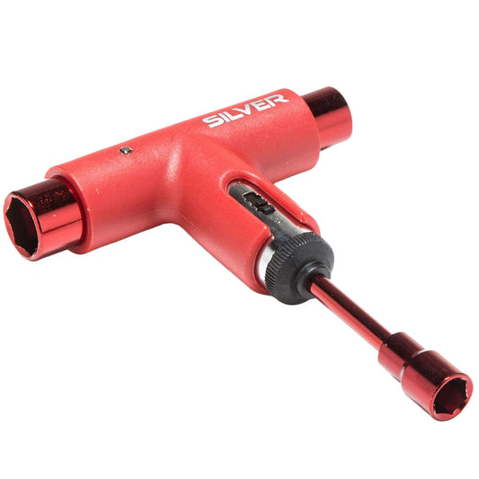 Silver Skate Tool - Red - Spectrum Collection