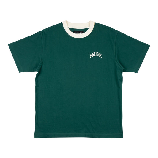 Welcome Droop Short Sleeve Knit - Forest