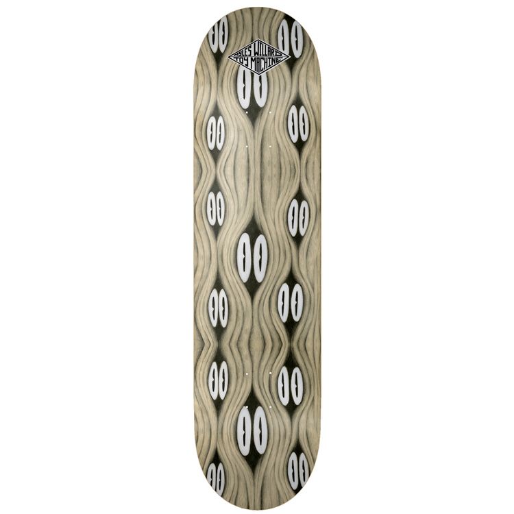 8.5" Toy Machine Miles Willard Ladouceur Deck