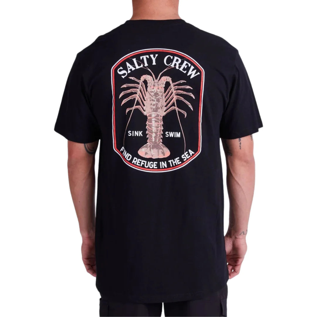 Salty Crew Spiny Standard Short Sleeve T-Shirt - Black