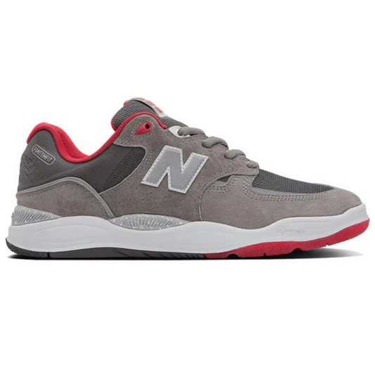 New Balance Numeric 1010 Tiago Lemos Grey / Red Skate Shoe NM1010MK