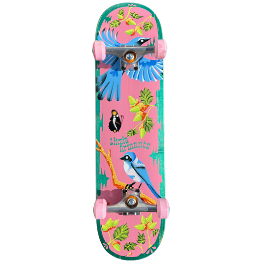8.25" Birdhouse Lizzie Armanto Theodore Payne Complete Skateboard