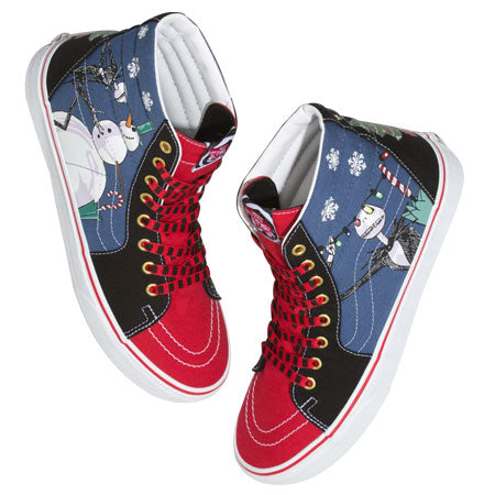 Vans x Disney Nightmare Before Christmas Sk8-Hi Christmastown Shoes