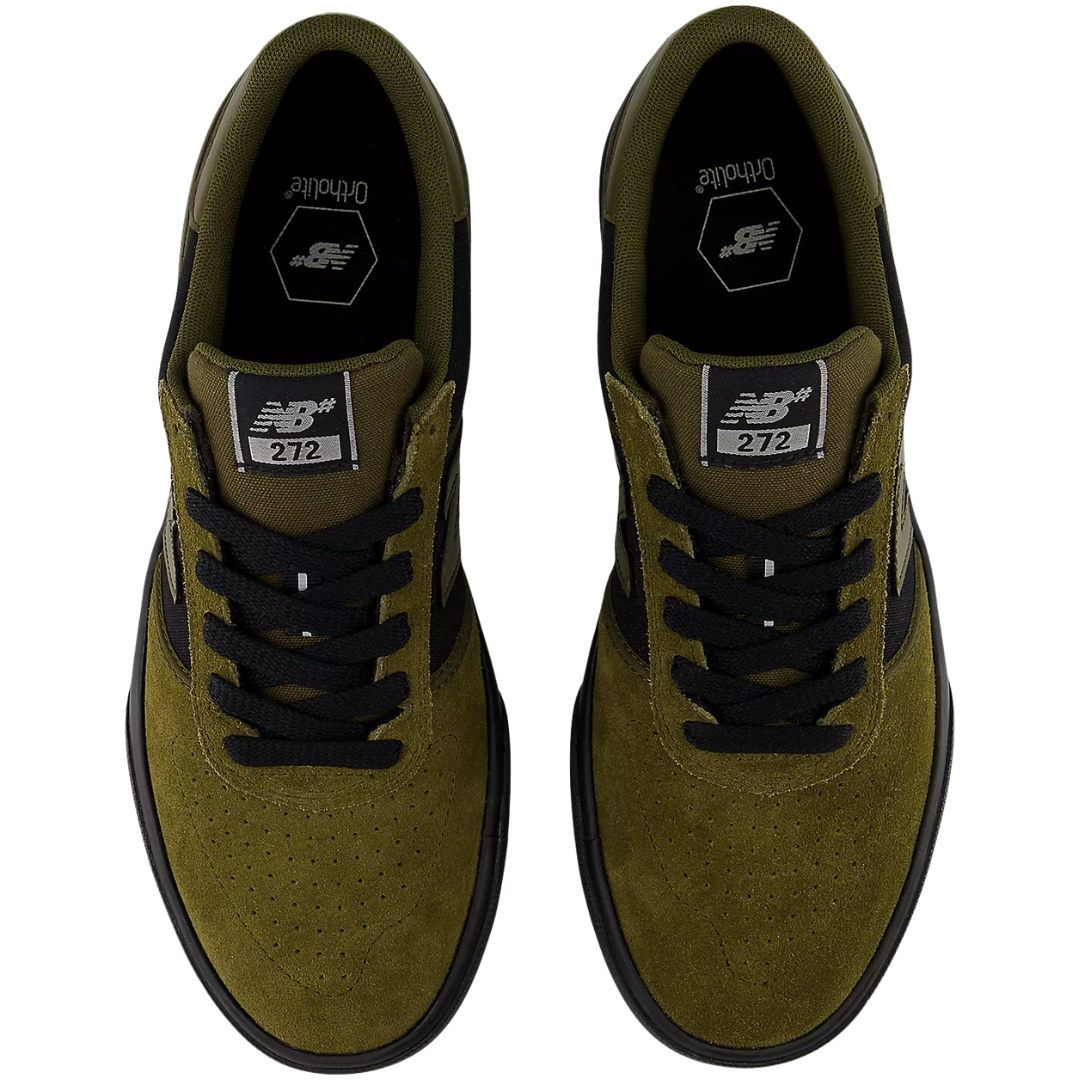 New Balance Numeric 272 Woodland With Black (Olive) Skate Shoes UN272BTT