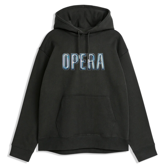 Opera Skateboards 3D Hoodie - Black