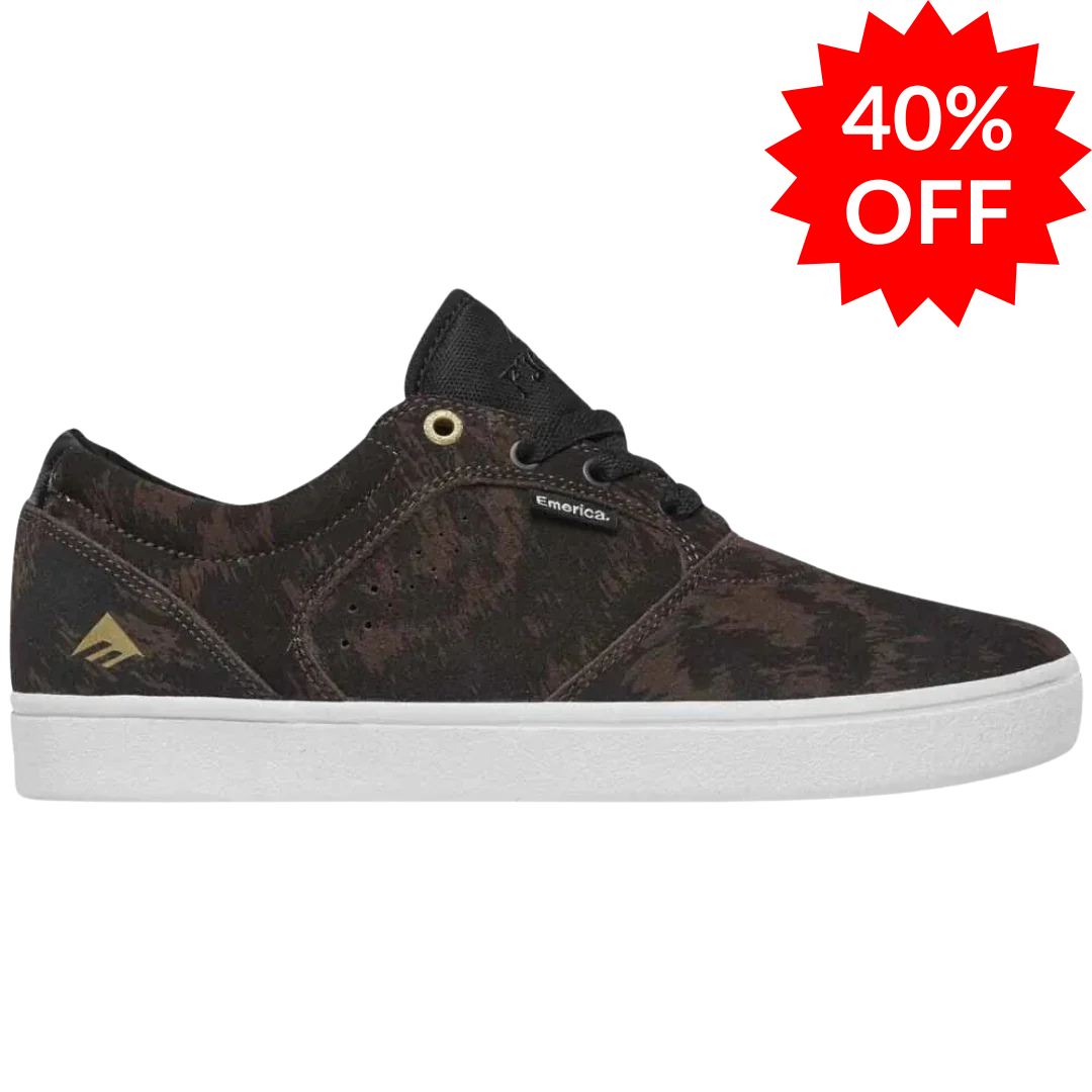 Emerica Figgy Dose Brown Skate Shoes