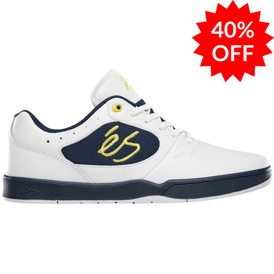 eS Skateboarding Swift 1.5 White / Navy Skate Shoe