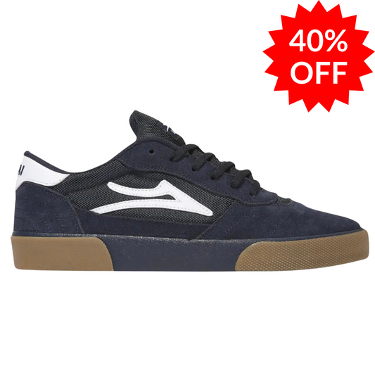 Lakai Cambridge Navy / Gum Suede Skate Shoes