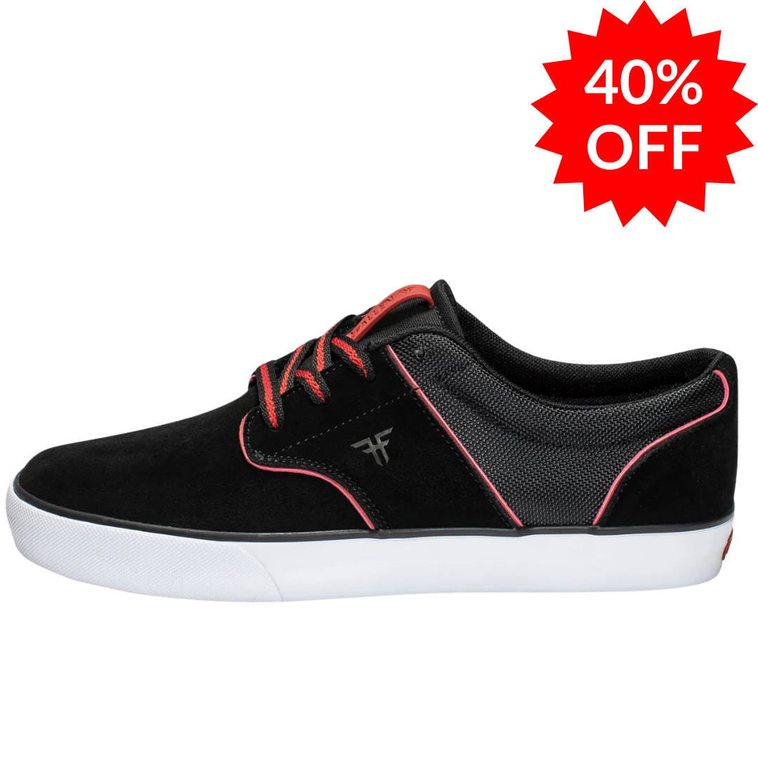 Fallen Footwear Phoenix Black / Red Skate Shoes