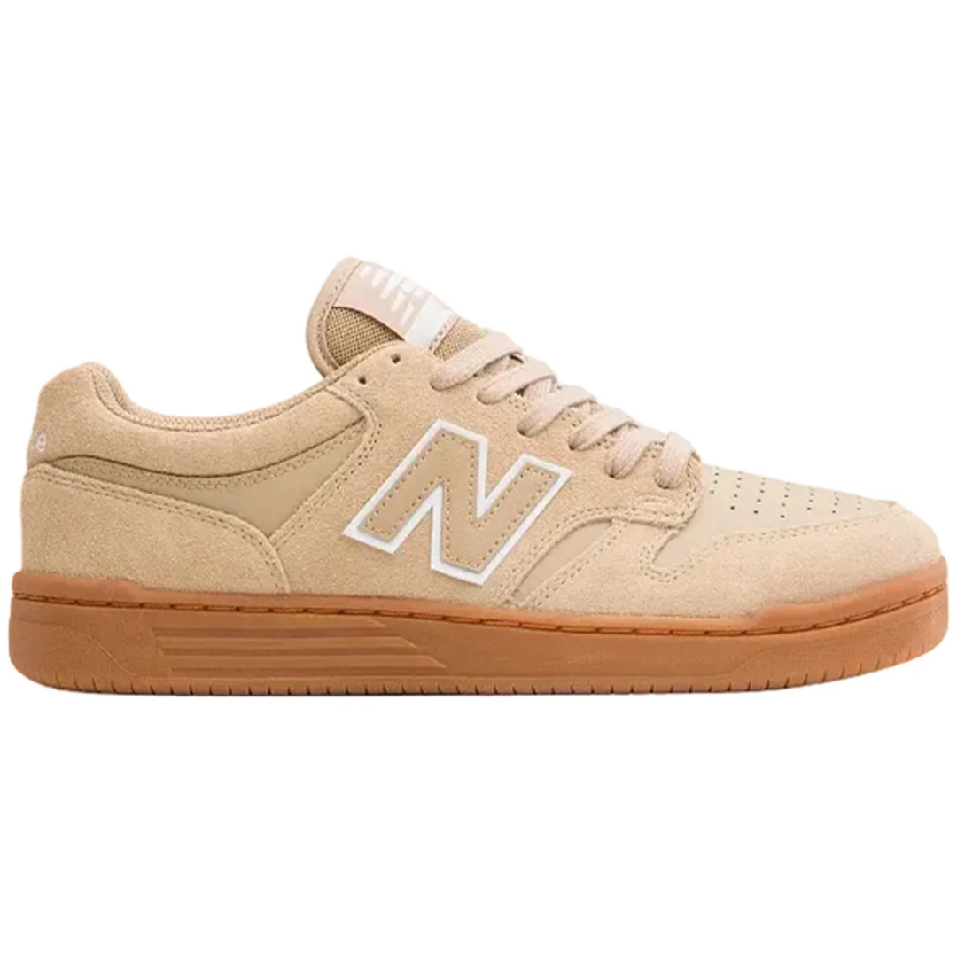 New Balance Numeric 480 Beige / White Shoes UN480TSG