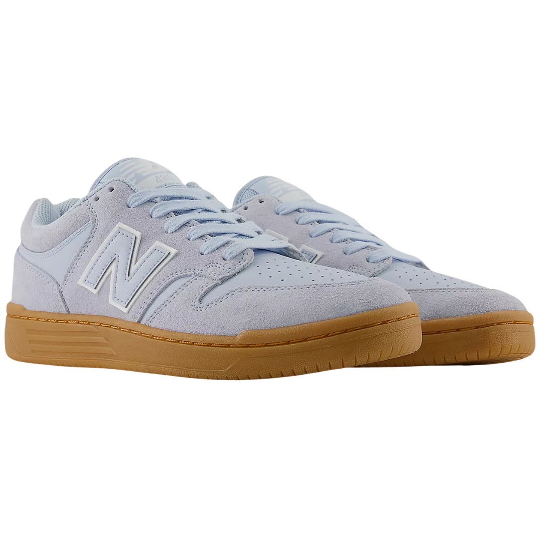 New Balance Numeric 480 Oxford Blue With White Skate Shoes UN480BBG