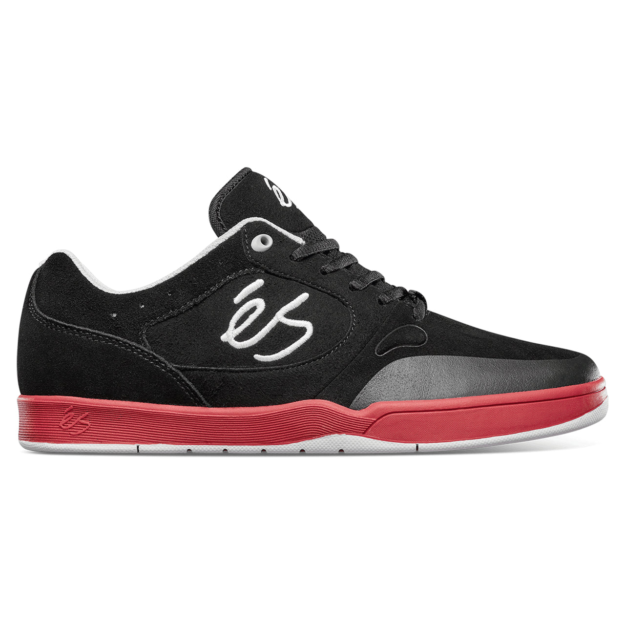 eS Skateboarding Swift 1.5 Black / Red Skate Shoes