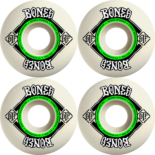 52mm Bones Wheels STF Street Tech Formula Standard V1 99a
