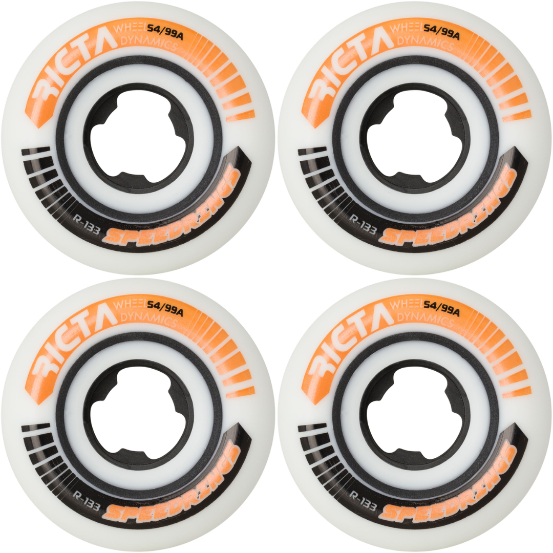 54mm Ricta Speedrings Wide Wheels 99a