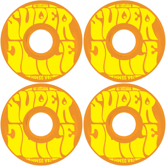 55mm OJ Wheels Mini Super Juice Orange 78a