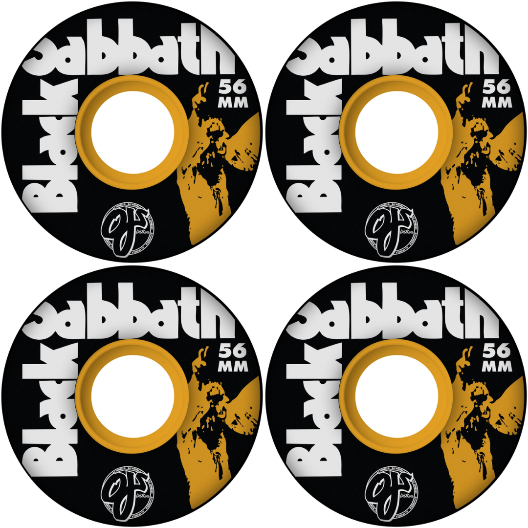 56mm OJ Wheels Black Sabbath Vol 4 Keyframe Black 78a
