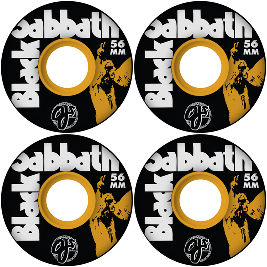 56mm OJ Wheels Black Sabbath Vol 4 Keyframe Black 78a