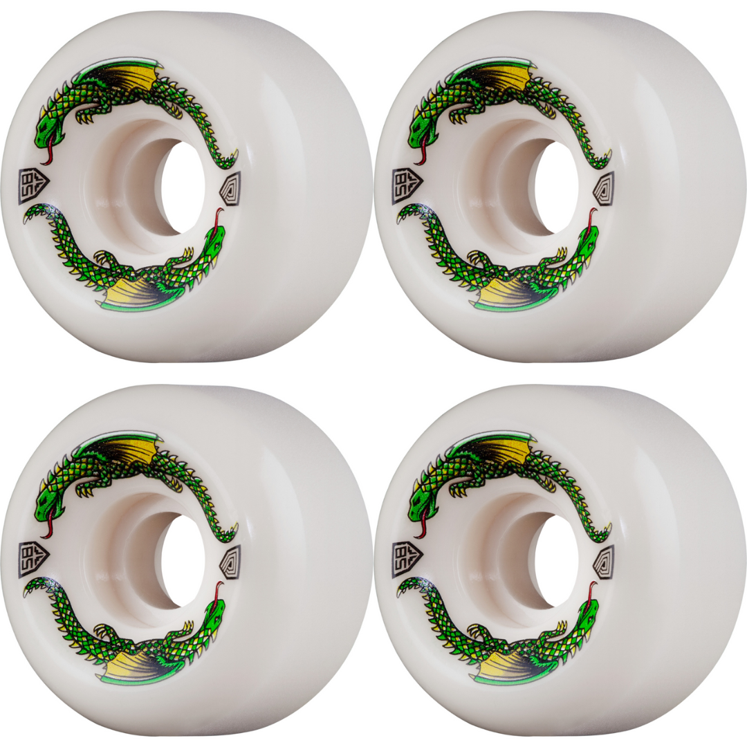 58mm Powell Peralta Dragon Formula Skateboard Wheels 93a