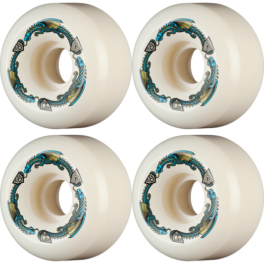 58mm Powell Peralta Dragons Skateboard Wheels 97a - Ratbone II Symmetrical Shape