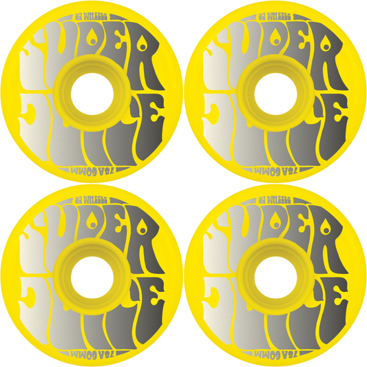 60mm OJ Wheels Super Juice Neon Yellow 78a
