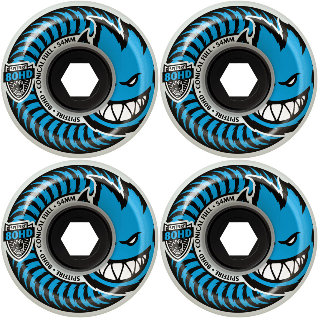 54mm Spitfire Wheels 80HD Conical Full