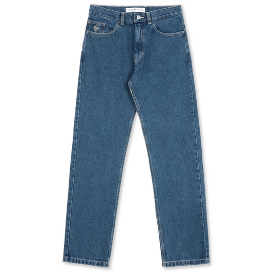 Polar Skateboards 89! Pants - Blue Wash