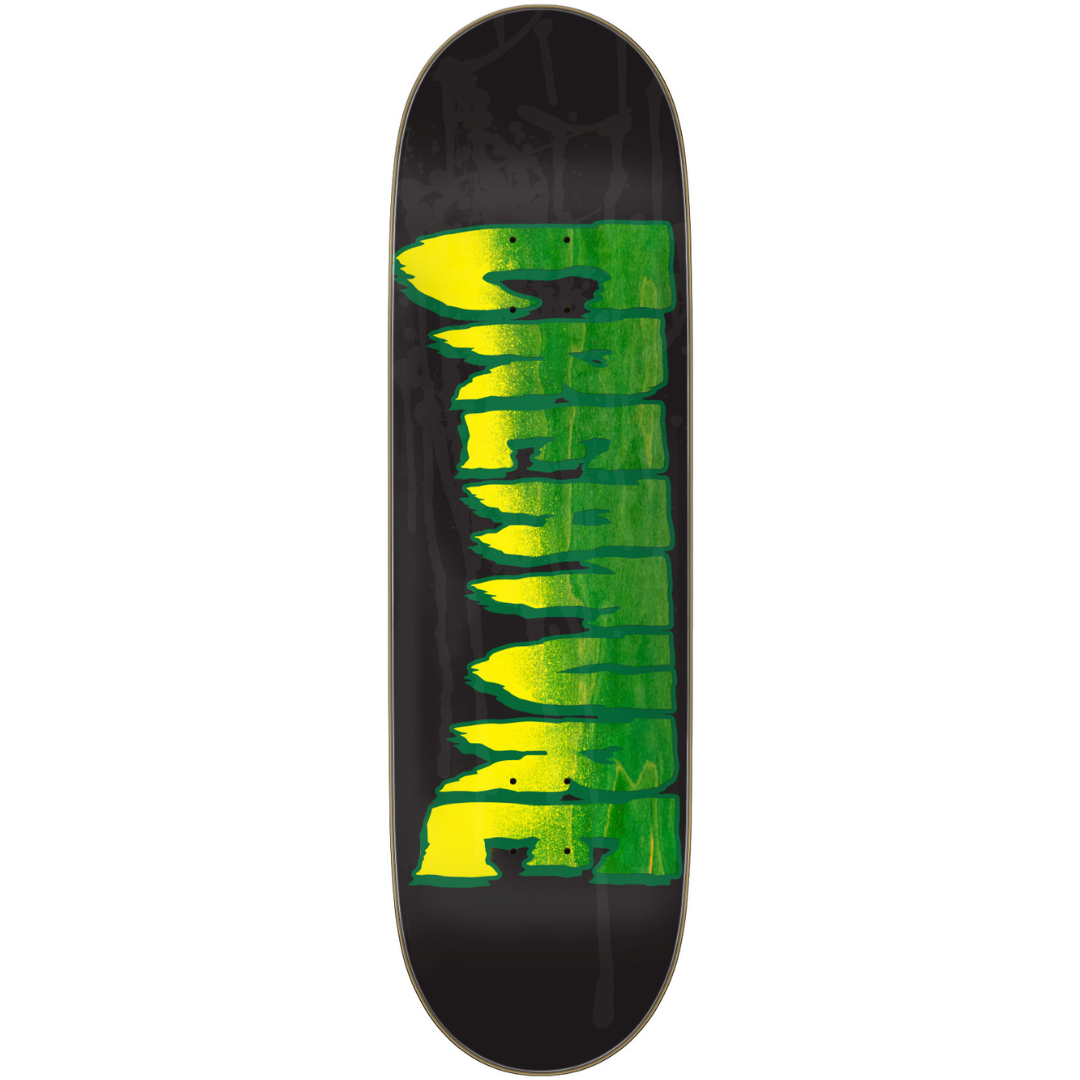 9.0" Creature Logo Spray Stumps Skateboard Deck