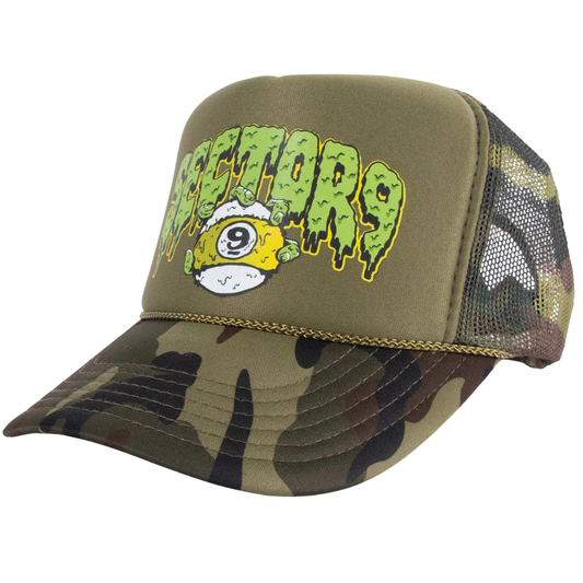 Sector 9 Creep Trucker Hat - Camo