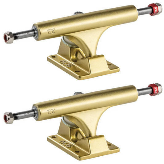 Ace Trucks 22 AF1 Gold - Set of 2 Trucks (7.75")