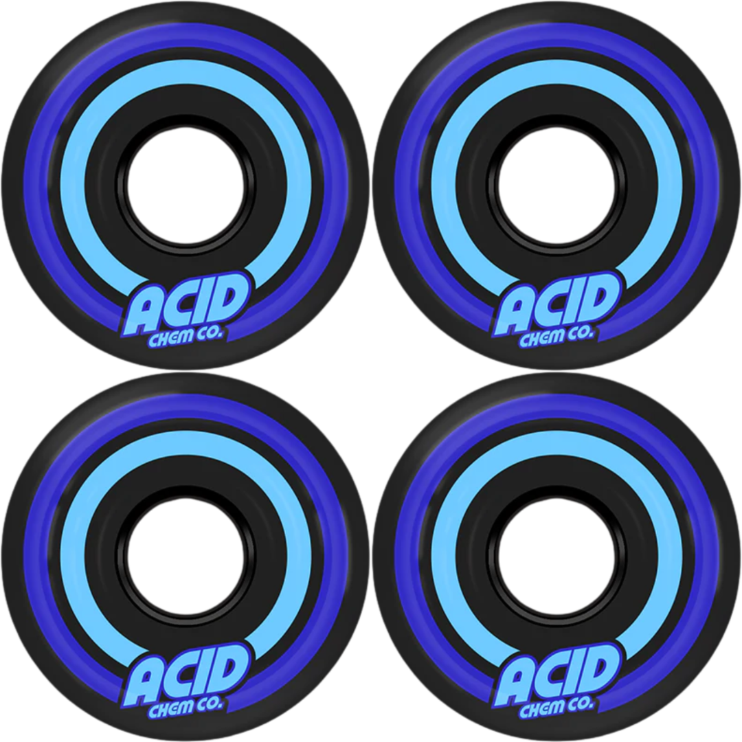 53mm Acid Chem Co Pods Funner Fomula Wheels Black 86a