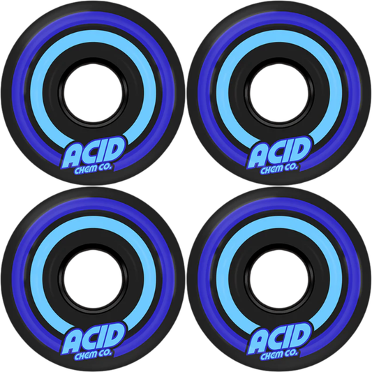 53mm Acid Chem Co Pods Funner Fomula Wheels Black 86a