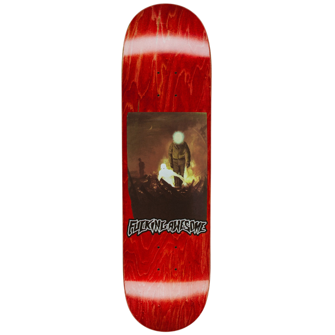 8.44" Fucking Awesome Aidan Enlightenment Skateboard Deck Shape 2 Assorted Stains