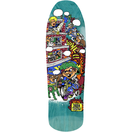 9.63" New Deal Andy Howell Tricycle Kid Skateboard Deck