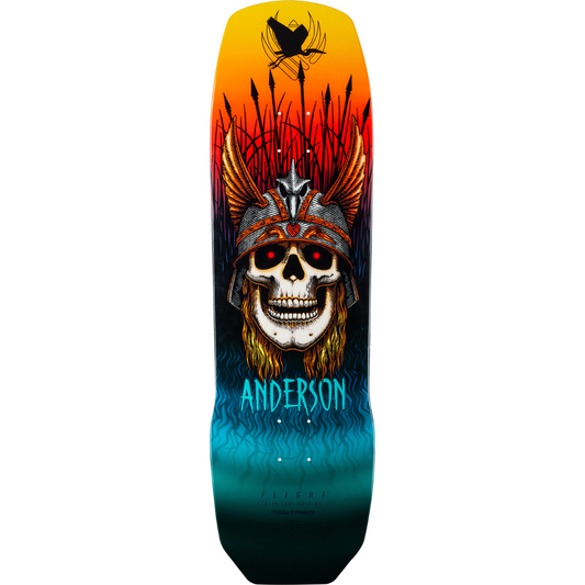 9.13" Powell Peralta Pro Andy Anderson Heron Flight Skateboard Deck