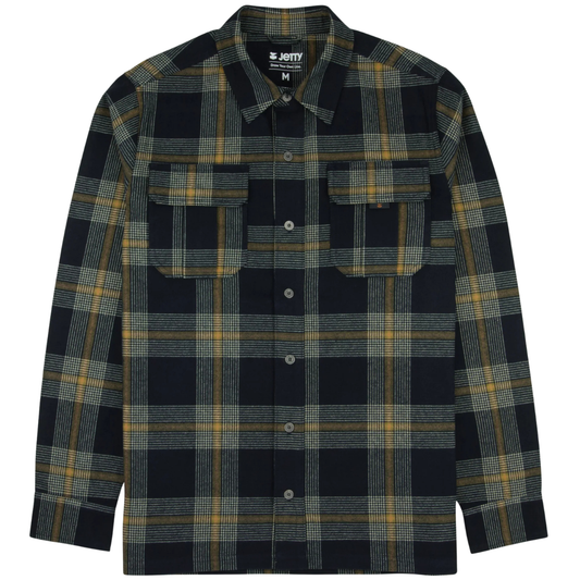 Jetty Arbor Flannel - Navy Blue