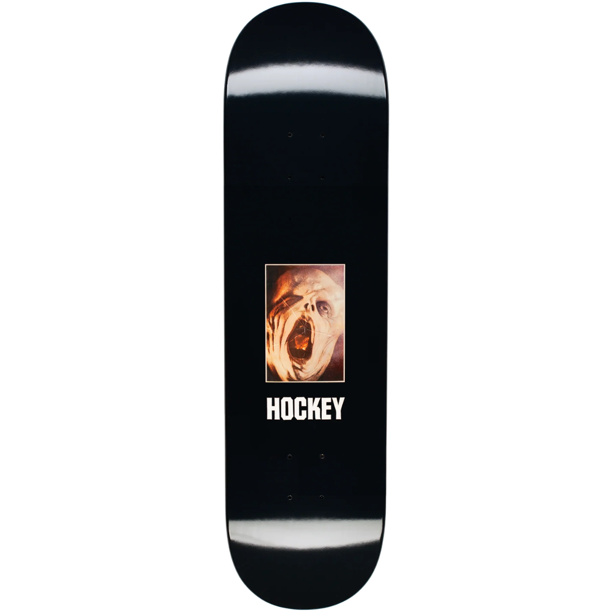 8.25" Hockey Kevin Rodrigues As Is Skateboard Deck - Shape 2