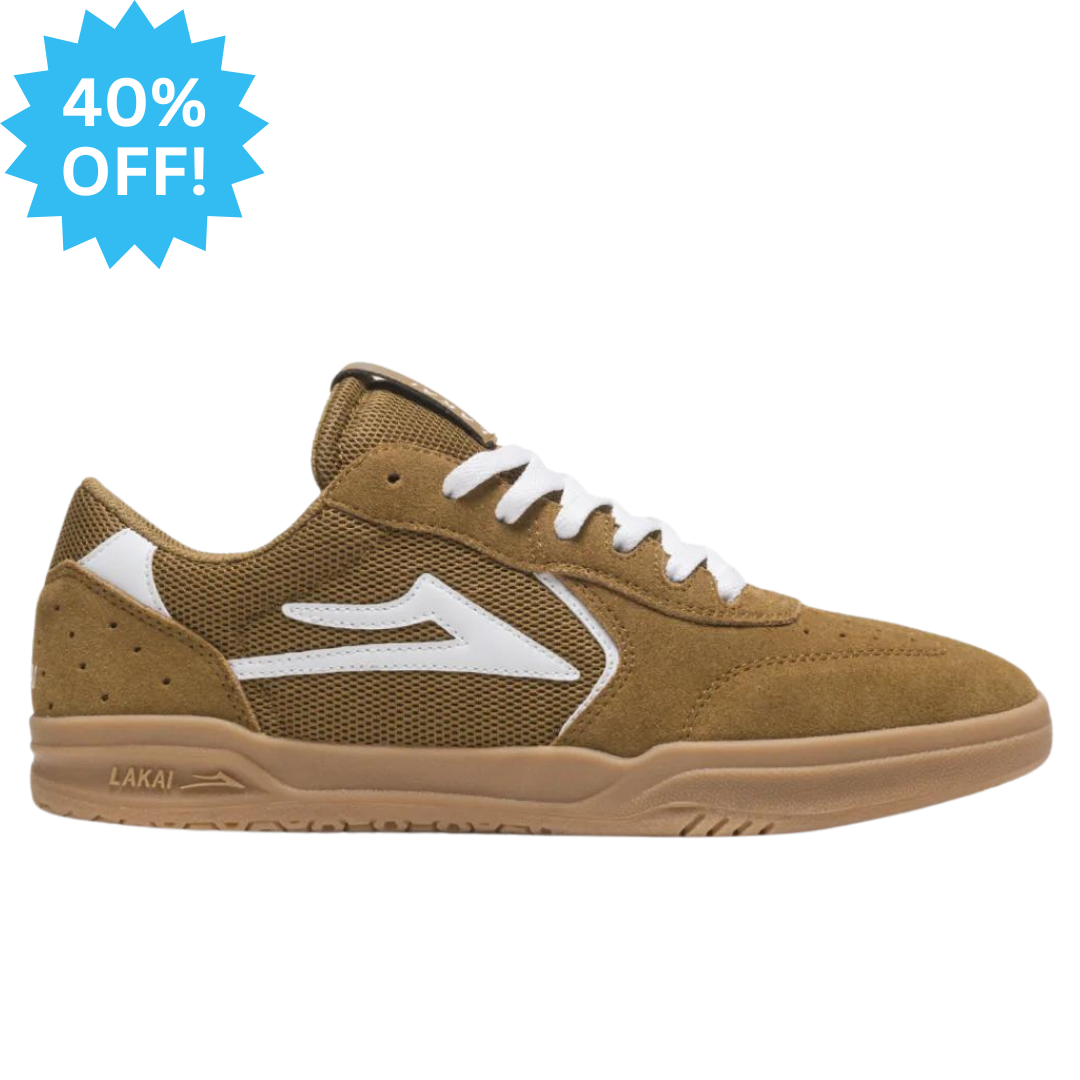 Lakai Atlantic - Tan / Gum Suede - Skate Shoes