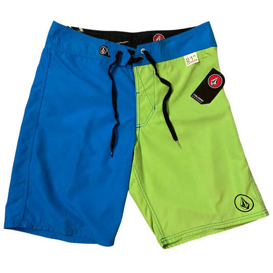 Volcom 38er Board Shorts - Blue / Green