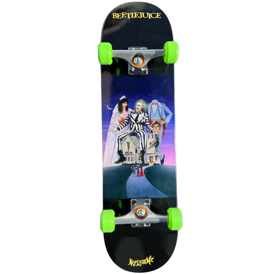 8.5" Welcome Skateboards x Beetlejuice Showtime Complete Skateboard