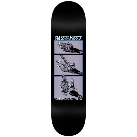 8.25" Real Skateboards Dennis Busenitz Fourth Wall Deck - Easy Rider