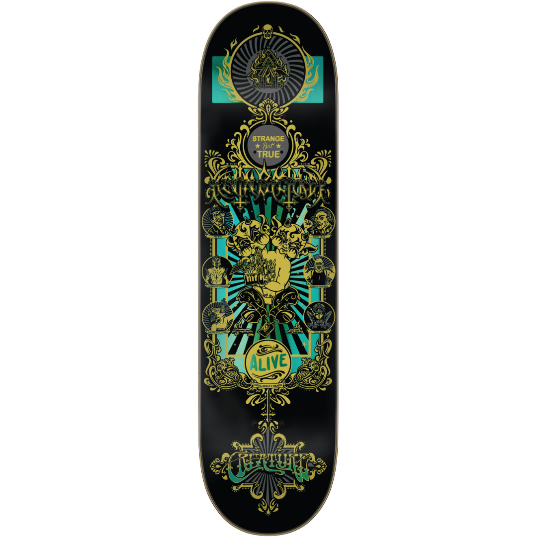 8.25" Creature Baekkel Sideshow Pro Skateboard Deck