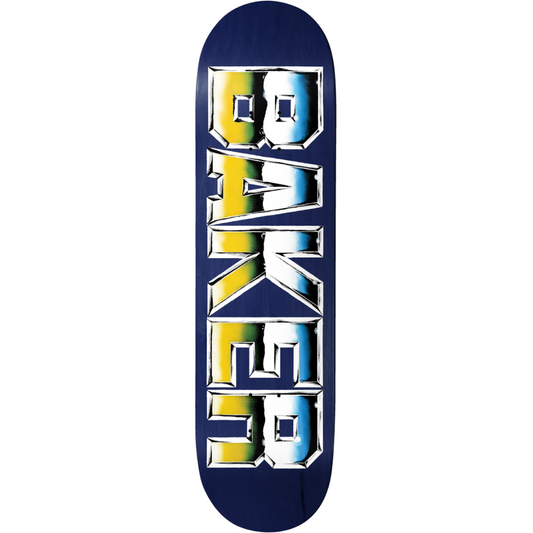 8.5" Baker Skateboards Zach Allen Chrome Zone Skateboard Deck