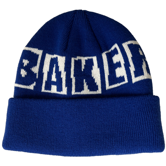 Baker Skateboards Brand Logo Beanie - Royal Blue