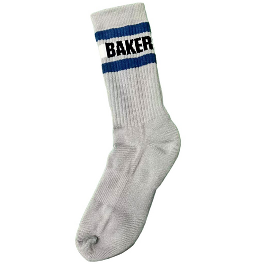Baker Skateboards Bakersfield Heather Gray Socks